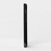 Elegantes Silbermetall-Muster Case-Mate iPhone Hülle (Hinten/Links)