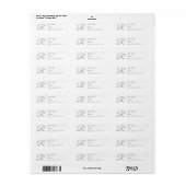 Elegantes silbernes Glitter-Monogramm R Personalis (Vorne)