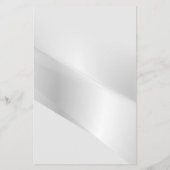 Elegantes Silver Real Anwesen Flyer (Hinten)