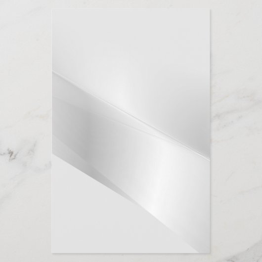 Elegantes Silver Real Anwesen Flyer (Hinten)