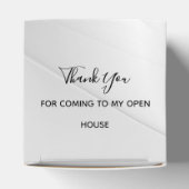 Elegantes Silver Real Anwesen Geschenkschachtel (Oben)