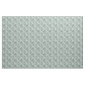 Elegantes Silver und Grünes Déco Stoff (Fat Quarter (45,7 x 55,9 cm))