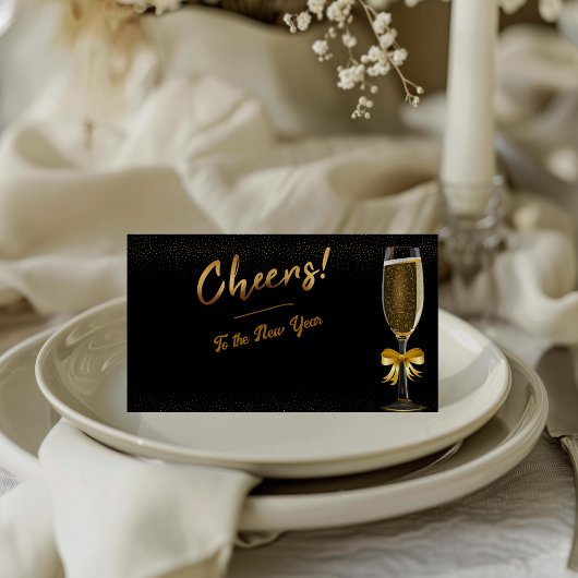 Elegantes Silvester mit Champagner Platzkarte