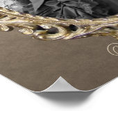 Elegantes Single Frame Poster (Ecke)