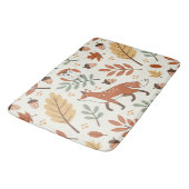Elegantes skandinavisches Fall Pattern Badematte (Schrägansicht)