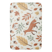 Elegantes skandinavisches Fall Pattern Badematte (Vorderseite Vertikal)