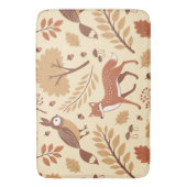 Elegantes skandinavisches Fall Pattern Badematte (Vorderseite Vertikal)