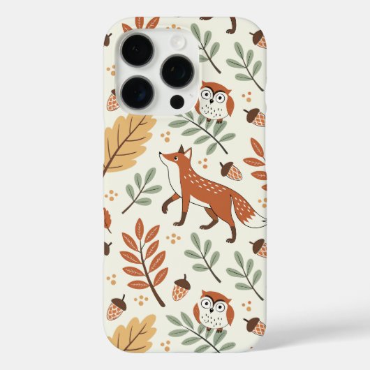 Elegantes skandinavisches Fall Pattern Case-Mate iPhone Hülle (Rückseite)