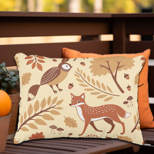 Elegantes skandinavisches Fall Pattern Dekokissen