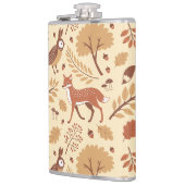 Elegantes skandinavisches Fall Pattern Flachmann (Links)