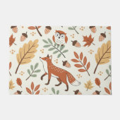 Elegantes skandinavisches Fall Pattern Fußmatte (Vorderseite)