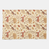 Elegantes skandinavisches Fall Pattern Geschirrtuch (Horizontal)