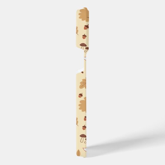 Elegantes skandinavisches Fall Pattern iPhone Hülle (Rechte Seite)