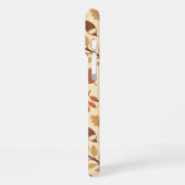 Elegantes skandinavisches Fall Pattern iPhone Hülle (Linke Seite)