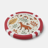 Elegantes skandinavisches Fall Pattern Pokerchips (Einzeln)