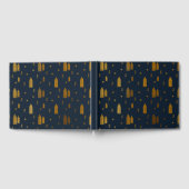 Elegantes skandinavisches Weihnachten Gästebuch (Voll)