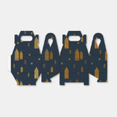 Elegantes skandinavisches Weihnachten Geschenkschachtel (Ungefaltet)