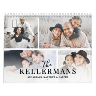 Elegantes Skript 2027 Foto Kalender