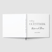 Elegantes Skript - Anpassbares Hochzeitsgästebuch Gästebuch (Voll)
