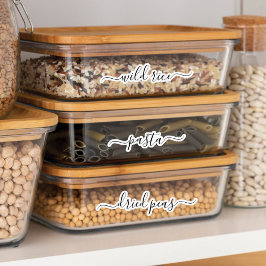 Elegantes Skript Benutzerdefinierte Personalisiert Aufkleber