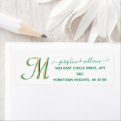 Elegantes Skript benutzerdefinierter Gold Green Mo (Insitu)