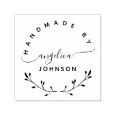 Elegantes Skript Botanische Handmade by Hobby Permastempel (Design)