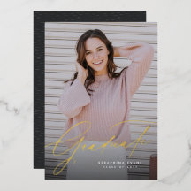 Elegantes Skript einfache Einladungen für einen Fo