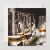 Elegantes Skript, Foto Stock die Dusche der Bar Pa Einladung (Rückseite)