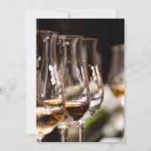 Elegantes Skript, Foto Stock die Dusche der Bar Pa Einladung (Rückseite)