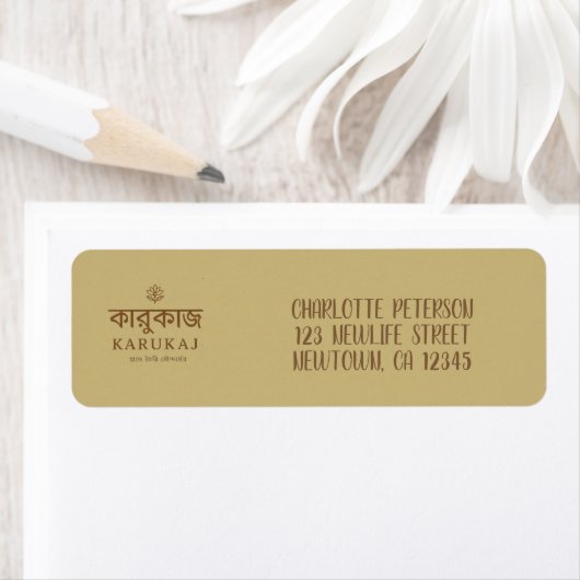Elegantes Skript grau Mailing-Accessoires (Insitu)