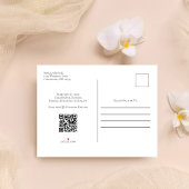 Elegantes Skript Hochfahren Speichern des benutzer Ankündigungspostkarte