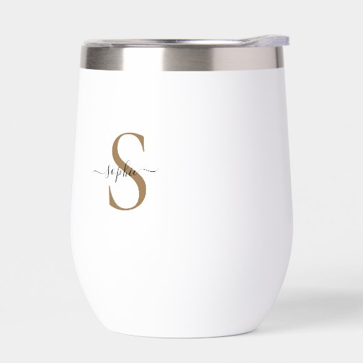 Elegantes Skript Individueller Name Personalisiert (Links)
