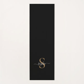 Elegantes Skript Individueller Name Personalisiert Yogamatte