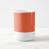 Elegantes Skript machen es zum Feiertag Kaffeetasse (Mittel)