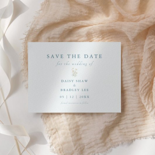 Elegantes Skript Moderne Aquarellfarben Save The Date