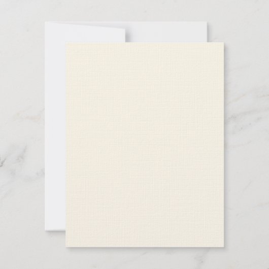 Elegantes Skript-Proben-Abendessen - schwärzen Einladung (Rückseite)