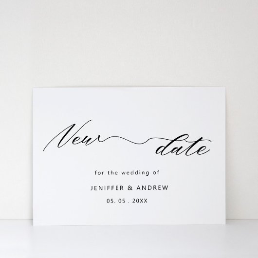 Elegantes Skript verändern das Datum der Postkarte