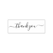 Elegantes Skript Vielen Dank Permastempel (Design)
