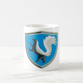 Elegantes Skunk Emblem Wildlife Inspiriert Wappen Kaffeetasse