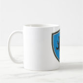 Elegantes Skunk Emblem Wildlife Inspiriert Wappen Kaffeetasse (Links)