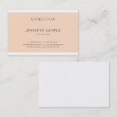 Elegantes Smart Graphics Design Modernes, Schlicht Visitenkarte (Vorne/Hinten)