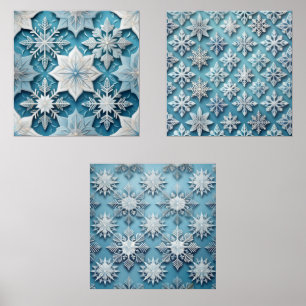 Elegantes Snowflake Art Set