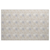Elegantes Snowflake-Muster Beige Stoff (Fat Quarter (45,7 x 55,9 cm))