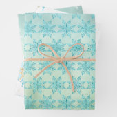 Elegantes Snowflake-Sortiment Geschenkpapier Set (Beispiel)