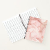 Elegantes Soft Blush Pink Pastel Notebook Journal Notizblock (Innenseite)