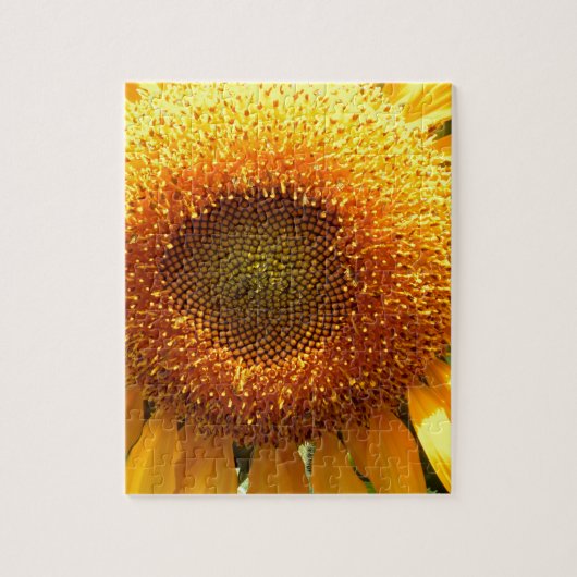 Elegantes Sonnenblumen-Foto Puzzle (Vertikal)