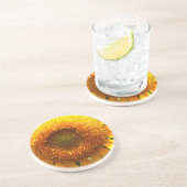 Elegantes Sonnenblumen-Foto Untersetzer (Seite)