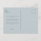 Elegantes Sonnenblumen Toskanisches Brautparty Einladungspostkarte (Rückseite)