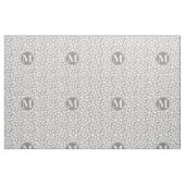 Elegantes Sonnenblumenmuster Mit Monogramm Stoff (Fat Quarter (45,7 x 55,9 cm))