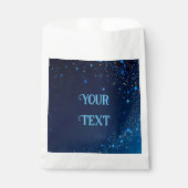 Elegantes Sparkle Design für Hochzeiten und Einlad Geschenktütchen (Vorderseite)